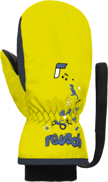 Reusch Kids Mitten 6285405 2305 yellow front